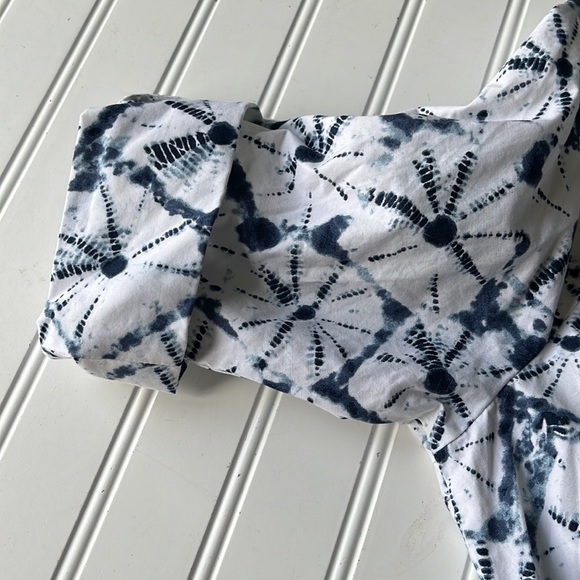 Thakoon anniversary edition dress blue white splatter watercolor pleated dress - Picture 8 of 11